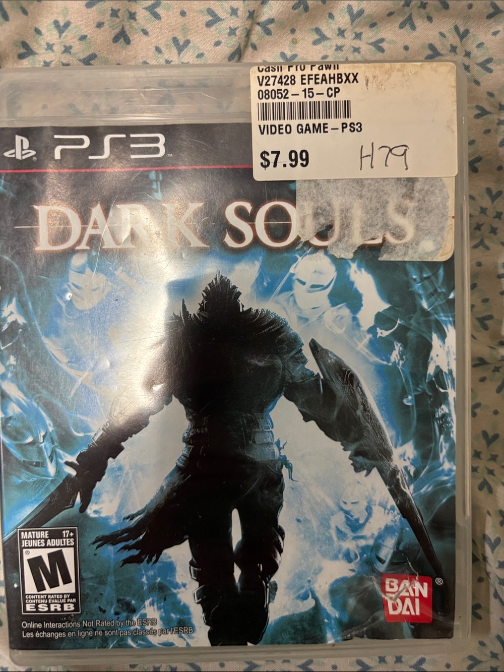 Dark Souls (PS3) Video Game - Blue Cover